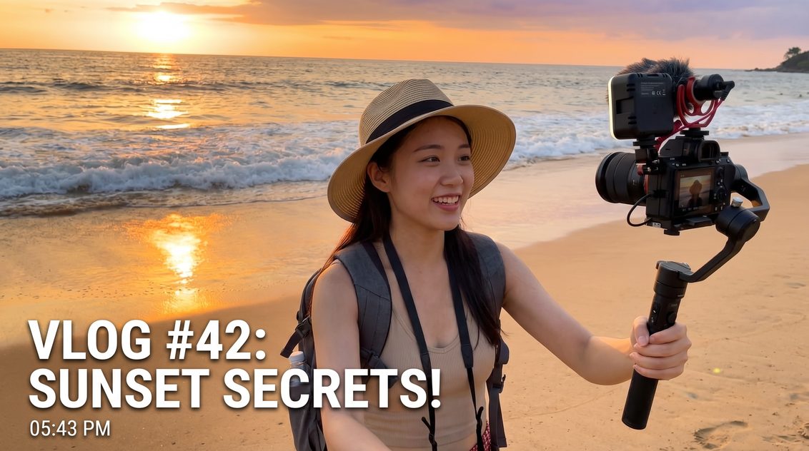 黄色仓库旅行vlog视频